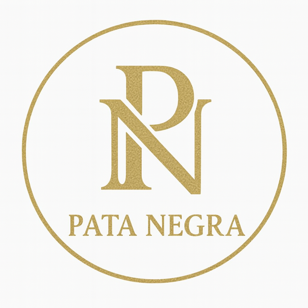 Logo Redondo Pata Negra fondo blanco